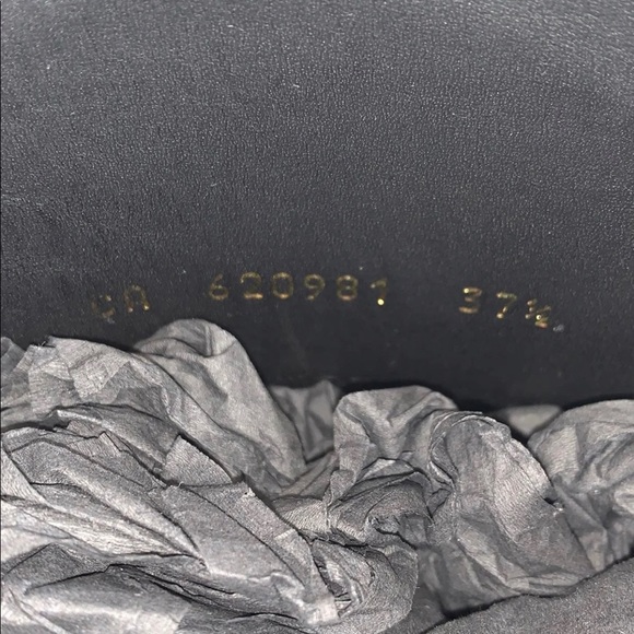 Saint laurent Kate 105 Model Tall Black Leather Boots (Size 37.5) - Picture 9 of 10